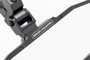 Rear View Mirror - Rough Country - Aluminum - Black